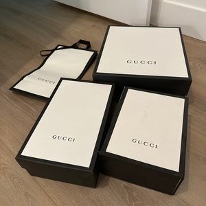 Gucci Boxes.